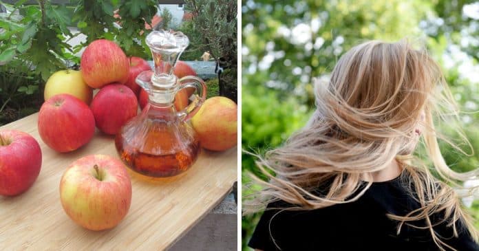 Toda mulher deve saber o uso de vinagre de maçã para cabelos saudáveis