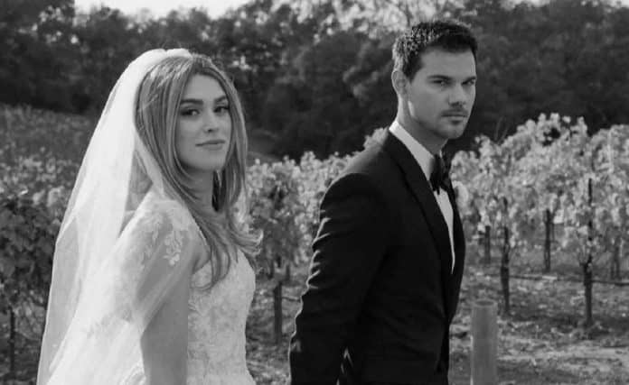 Casamento de Taylor Lautner e Taylor Dome: ela ficou com o sobrenome dele e agora têm o mesmo nome