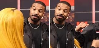 Michael B. Jordan é entrevistado por repórter que fez bullying com ele na escola: “Eu era o garoto cafona, lembra?”