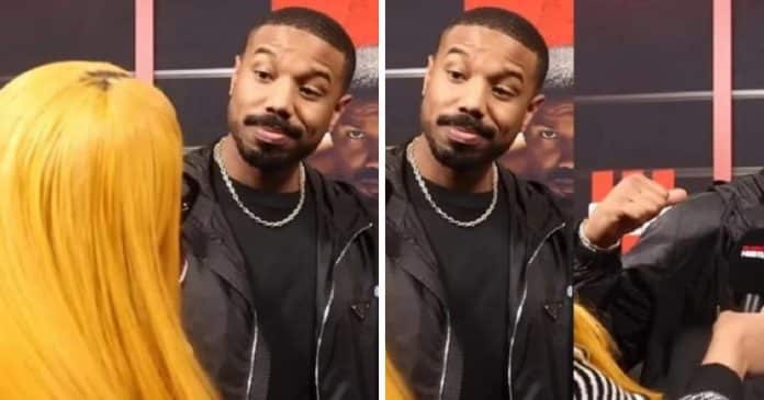 Michael B. Jordan é entrevistado por repórter que fez bullying com ele na escola: “Eu era o garoto cafona, lembra?”