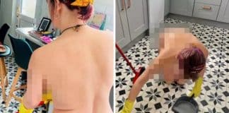 Faxineira ganha 320 reais por hora trabalhando sem roupa: “O dinheiro ajudou muito”