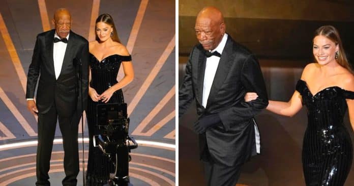 Motivo comovente pelo qual Morgan Freeman usava uma luva na mão esquerda no Oscar