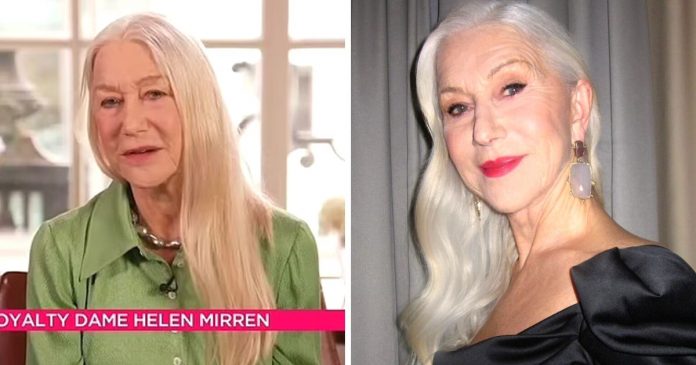 “Não está na idade”: Helen Mirren usa cabelo comprido e ignora estereótipos de ‘mulheres mais velhas’