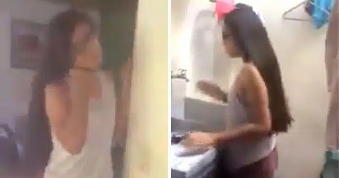 pai-obriga-filha-a-lavar-roupa-por-faltar-ao-ano-escolar-licao-ou-humilhacao Pai obriga filha a lavar roupa por perder o ano escolar: lição ou humilhação?