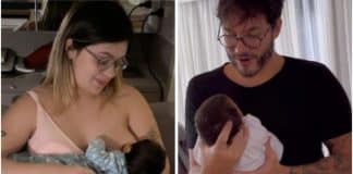 Ex-BBB afirma que filha não terá babá e casal quer viver a maternidade do seu jeito