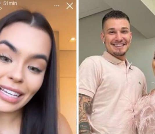 Ex-noiva de Mc Gui o rastreia e descobre traição expondo-o nas redes sociais