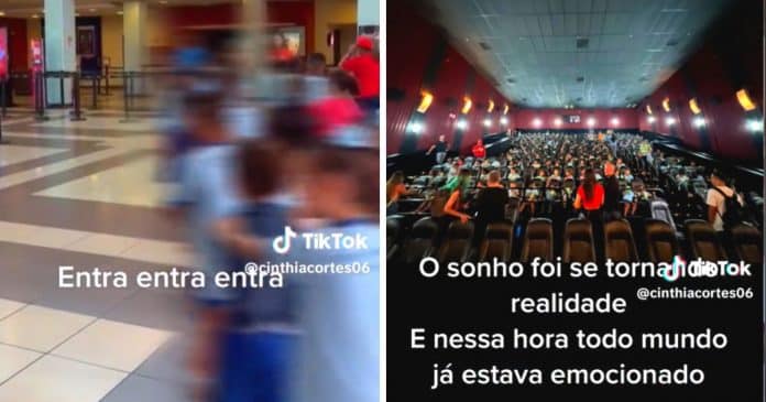 Professora compra ingressos de cinema para 263 crianças de uma escola pública: “Foi surreal”