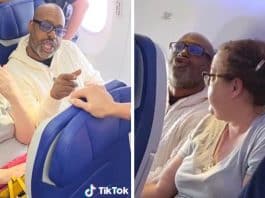 Totalmente descontrolado, homem surta com pais durante voo porque seu bebê estava ‘chorando por 45 minutos’