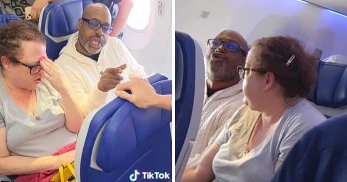 Totalmente descontrolado, homem surta com pais durante voo porque seu bebê estava ‘chorando por 45 minutos’