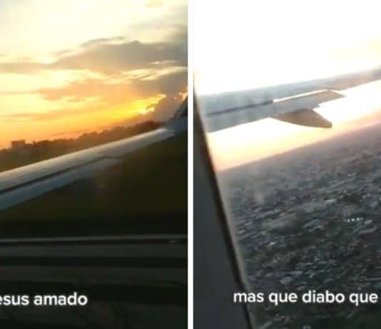 Vídeo de reação de família viajando de avião pela primeira vez viraliza: “Que diabo de trem alto”