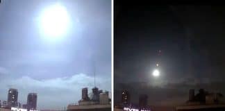 VÍDEO: Flash misterioso aparece no céu de Kiev e ninguém sabe o que é