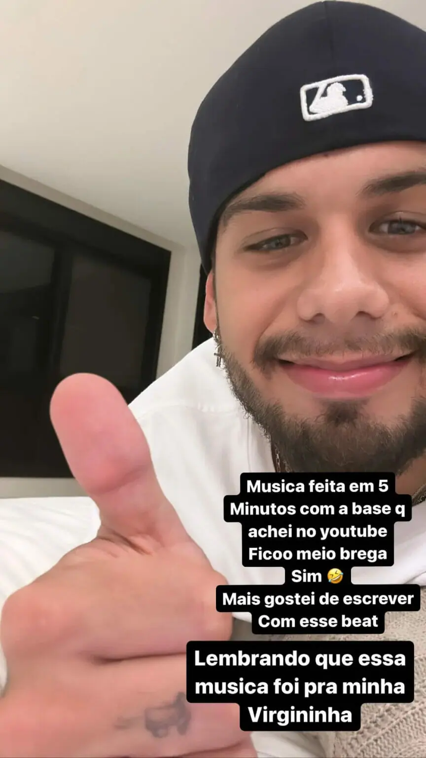 sabiaspalavras.com - Zé Felipe vira motivo de piada depois de fazer rap em resposta à polêmica com Evaristo Costa
