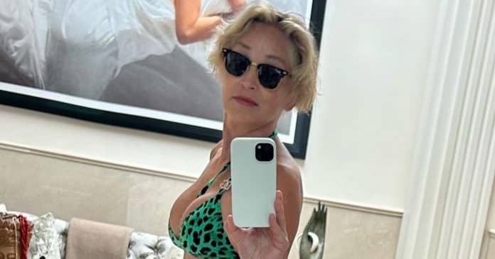 Aos 65 anos, Sharon Stone publica selfies de biquíni e causa alvoroço – como ela continua tão bem?