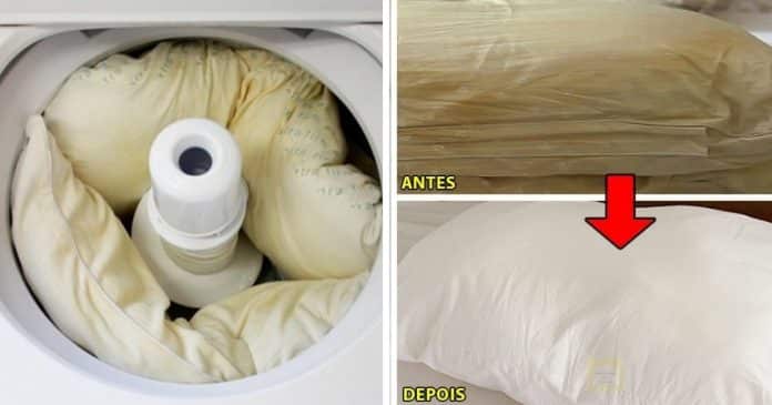 Como lavar os travesseiros: 3 segredos para deixá-los brancos como novos
