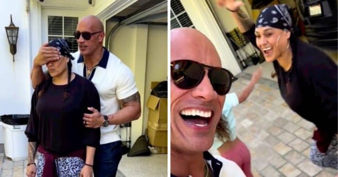 Dwayne Johnson presenteia sua prima com uma casa pelo esforço de ser mãe solteira