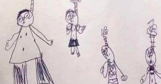 Pais são chamados na escola por desenho do filho e a explicação deles vai te surpreender