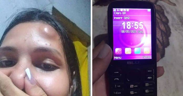 Vítima de assalto tem celular jogado de volta na testa por que o ladrão não gostou do modelo