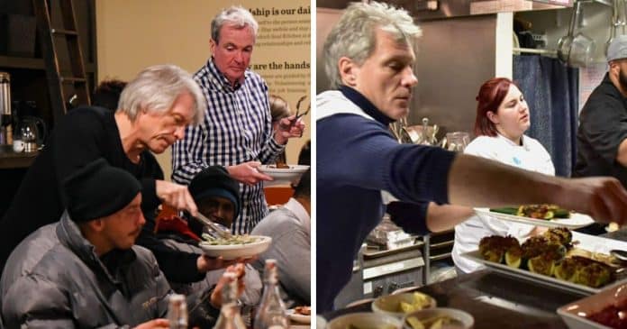 Bon Jovi abre restaurante que troca trabalho voluntário por um prato de comida