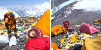 Monte Everest é transformado em depósito de lixo: alpinista recolhe 440Kg de lixo