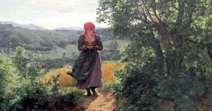 O mistério do quadro de 1860: O que a jovem está segurando?