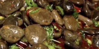 Pedras Fritas: A última tendência da comida de rua na China