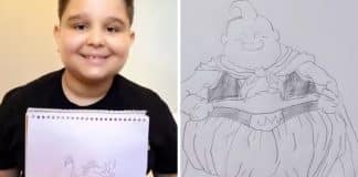 Menino autista, desprezado na escola, recebe 600 encomendas de desenhos