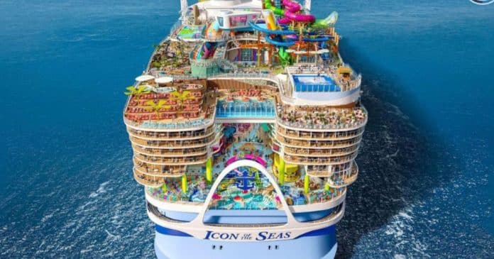 “Icon of the Seas”: o maior navio de cruzeiro do mundo será inaugurado