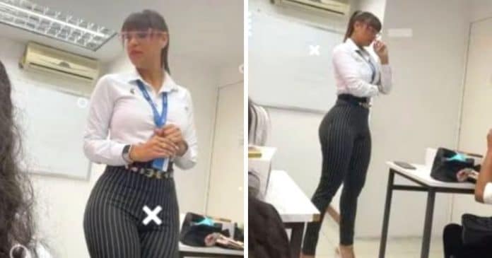 Vídeo de professora mostrando como são suas aulas viraliza: “Não faltaria em nenhuma aula”