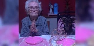 VÍDEO: Idosa comemora seus 90 anos com seus 10 cães: “Não há convidados melhores”