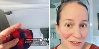 Mãe ecológica revela que abandonou o papel higiênico e, em vez disso, usam ‘pano de família’ reutilizável