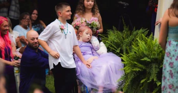 Menina de 10 anos realiza casamento dos sonhos antes de perder batalha contra a leucemia