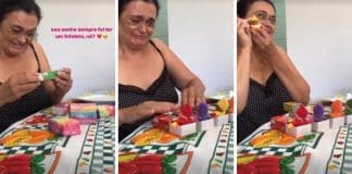 VÍDEO: Mãe realiza sonho de infância ao ganhar coleção de Fofoletes