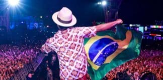 Bruno Mars encanta o público brasileiro em show no The Town