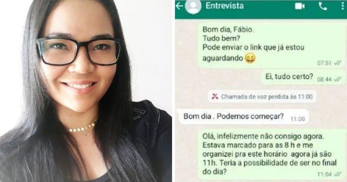 Mulher revela discriminação em entrevista de emprego: “Aconteceu comigo e estou sem acreditar”