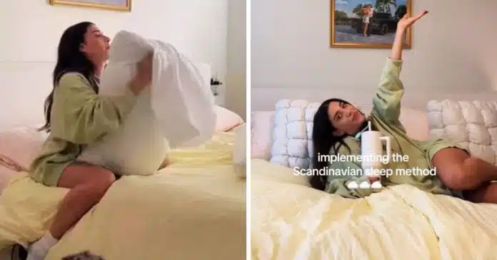 mulher-testa-metodo-escandinavo-de-dormir-e-diz-que-pode-salvar-casamentos Mulher testa método escandinavo de dormir e diz que pode ‘salvar casamentos’
