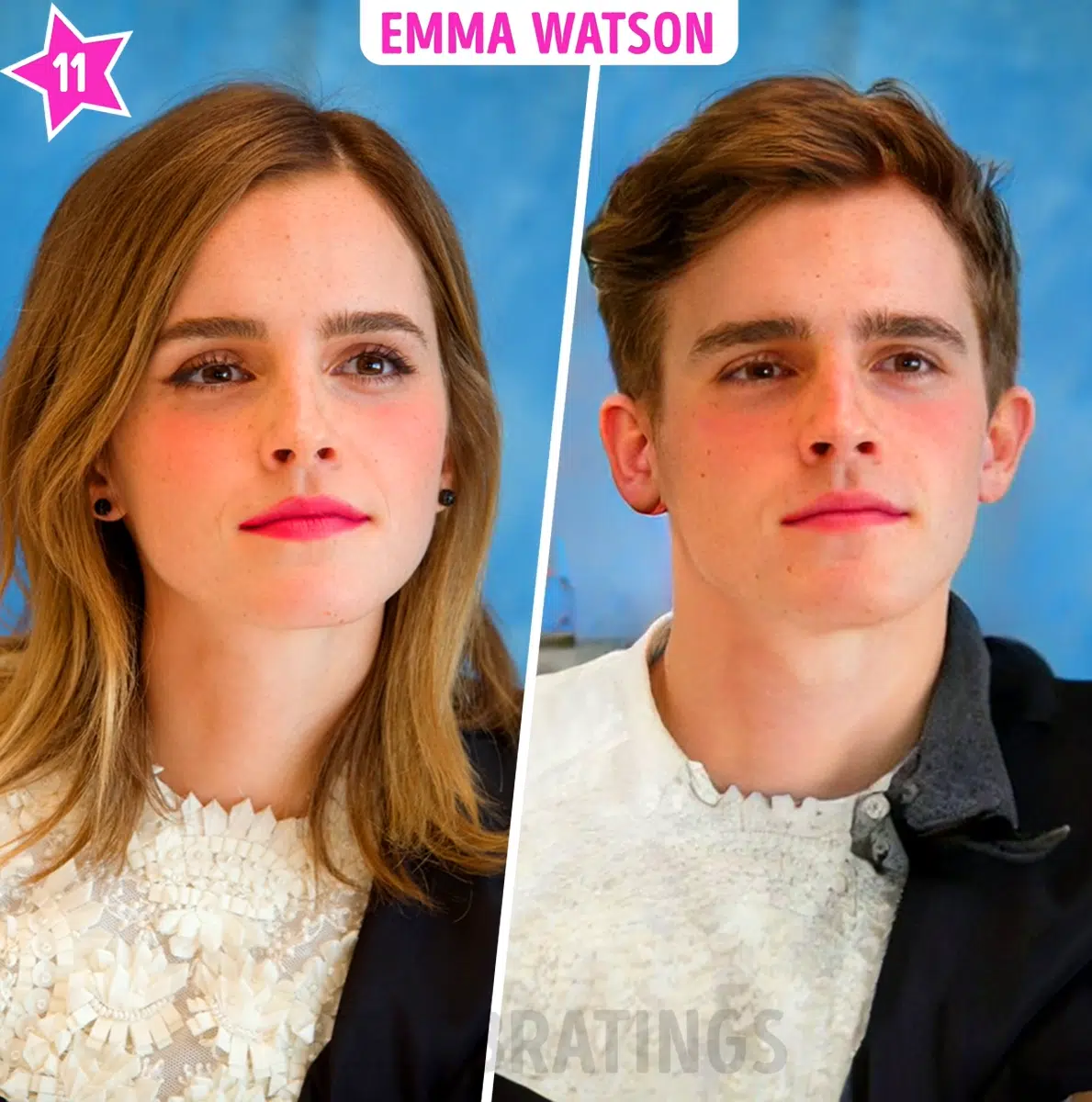 Inteligência Artificial mostra como seriam as celebridades mais lindas se nascessem homens sabiaspalavras.com - Inteligência Artificial mostra como seriam as celebridades mais lindas se nascessem homens