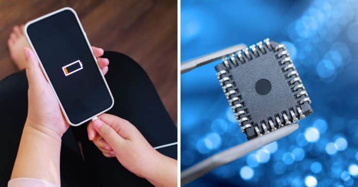 Microchip faz bateria de celular durar um mês sem carregar