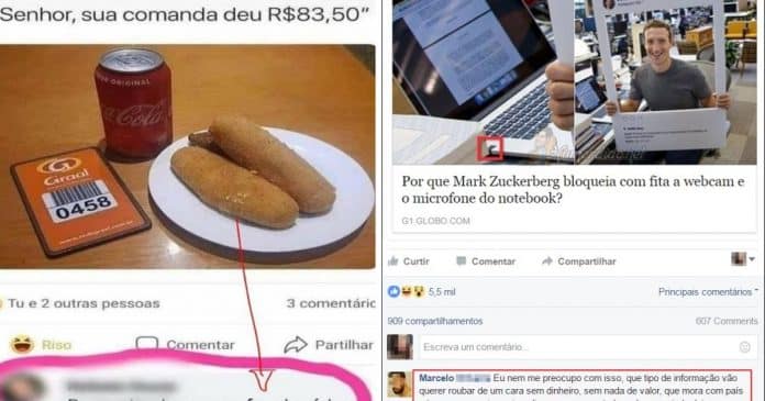 O melhor são sempre os comentários