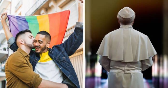 Papa sugere a possibilidade de bênçãos para casais do mesmo sexo