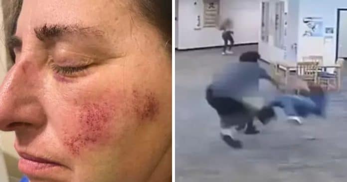 Professora é atacada por aluno até ficar inconsciente após impedi-lo de jogar videogame