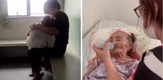 Vídeo de filha ninando a mãe de 92 anos com Alzheimer comove internautas: “Cuidou de mim, vou cuidar dela”