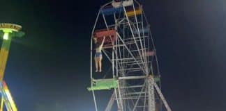 VÍDEO: Duas adolescentes despencam de roda gigante em parque de diversões no Brasil