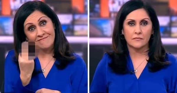 Jornalista mostra o dedo do meio durante transmissão ao vivo e viraliza ...