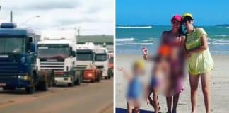 Caminhoneiro que perdeu esposa e três filhas recebe comovente homenagem para ajudar a suportar a dor