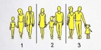 Desafio de percepção: Qual das três famílias possui o vínculo mais forte?