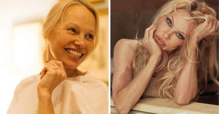 Internautas agradecem Pamela Anderson por “normalizar o envelhecimento” aos 56 anos