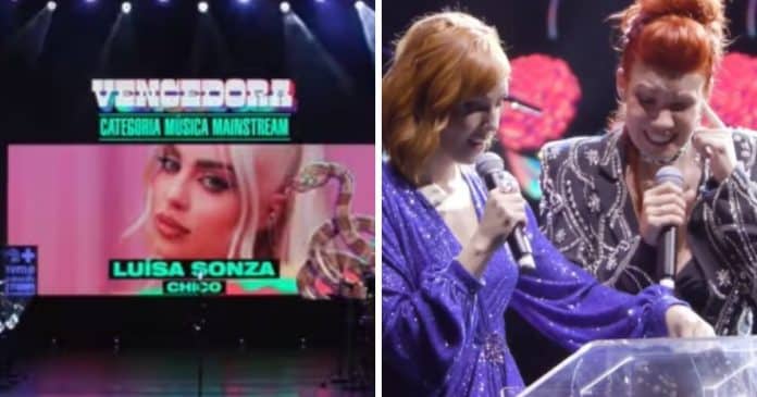 Luísa Sonza vence o WME Awards 2023 com “Chico”, mas não sobe no palco para receber prêmio
