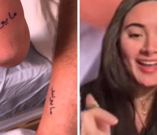Mulher é ridicularizada depois de traduzir tatuagem em árabe que ela fez numa viagem ao Marrocos