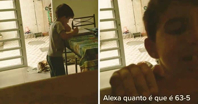 Vídeo: Aos sussurros, menino pede respostas de das lição de casa e reação da Alexa viraliza