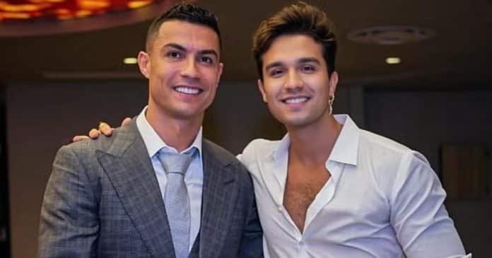 Cristiano Ronaldo surpreende ao presentear Luan Santana com Rolex de R$430 mil